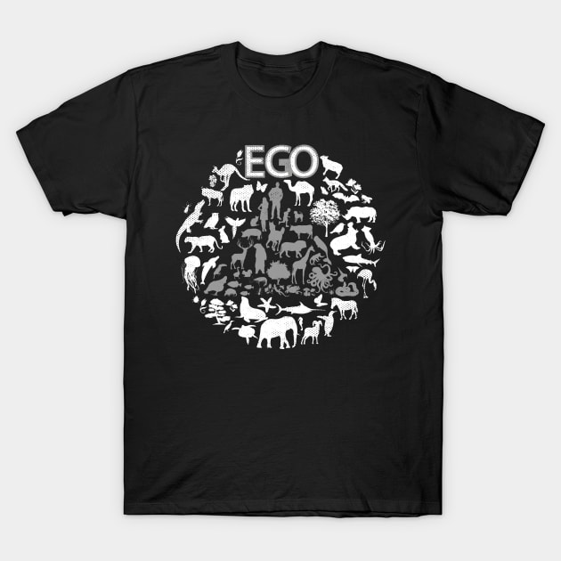 ECO or EGO - ECONOMIC or EGOISTIC T-Shirt by sweetczak